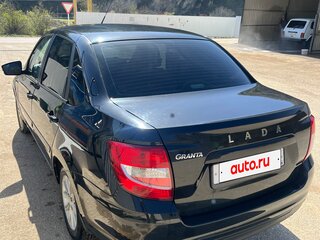 2019 Lada (ВАЗ) Granta I Рестайлинг, чёрный, 620000 рублей, вид 4