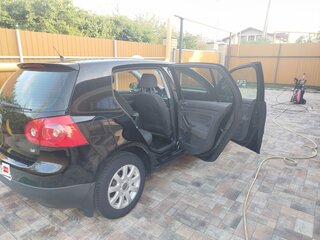 2007 Volkswagen Golf V, чёрный, 550000 рублей, вид 4