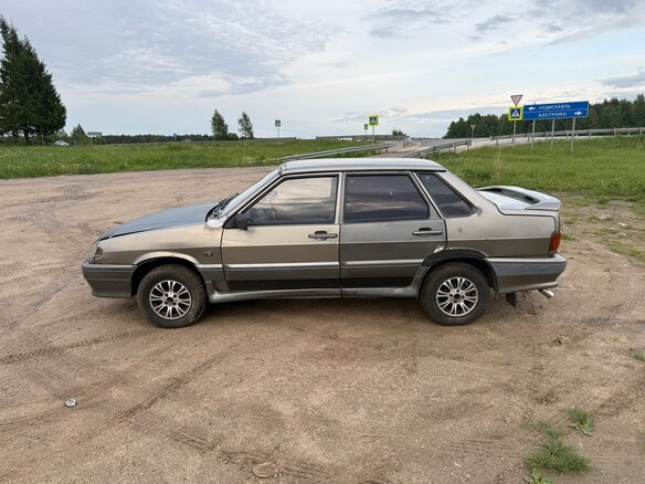 2002 Lada (ВАЗ) 2115, серый - вид 6
