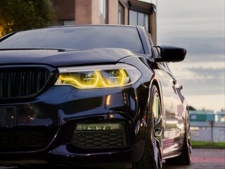 2018 BMW 5 серии 530i xDrive VII (G30/G31/G38), чёрный, 2820000 рублей, вид 3
