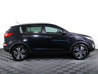 2012 Kia Sportage III, чёрный, 1285000 рублей, вид 4
