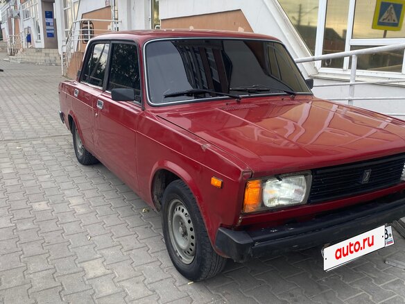 1992 Lada (ВАЗ) 2105, пурпурный, 110000 рублей - вид 4