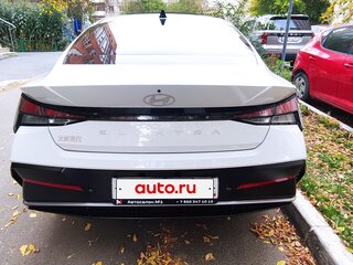 2023 Hyundai Elantra N Line VII (CN7) Рестайлинг, белый, 1750000 рублей, вид 4