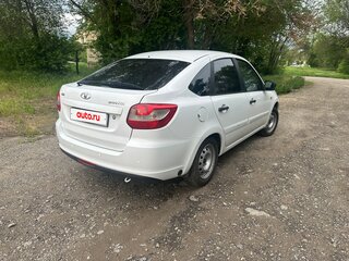 2016 Lada (ВАЗ) Granta I, белый, 450000 рублей, вид 2