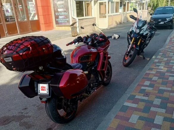 2004 Yamaha FJR1300, пурпурный, 580000 рублей - вид 16