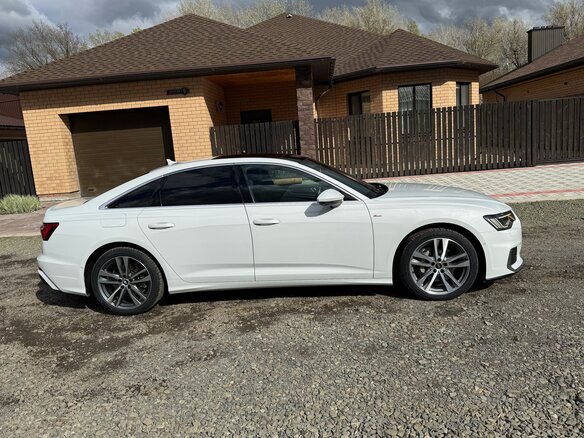 2020 Audi A6 45 TDI V (C8), белый - вид 3