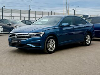 2018 Volkswagen Jetta 8-speed VII, синий, 1249990 рублей, вид 3
