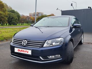 2012 Volkswagen Passat B7, синий, 890000 рублей, вид 1