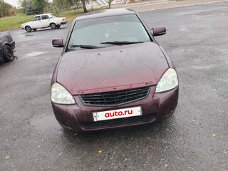 2008 Lada (ВАЗ) Priora I, красный, 220000 рублей, вид 5
