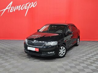 2018 Skoda Rapid I Рестайлинг, чёрный, 995000 рублей, вид 1