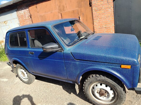 2000 Lada (ВАЗ) 2121 (4x4) I Рестайлинг, голубой, 299000 рублей - вид 3
