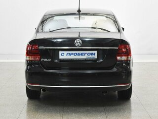 2017 Volkswagen Polo V Рестайлинг, чёрный, 1220000 рублей, вид 3