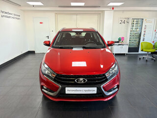 2017 Lada (ВАЗ) Vesta SW I, красный, 780000 рублей, вид 2