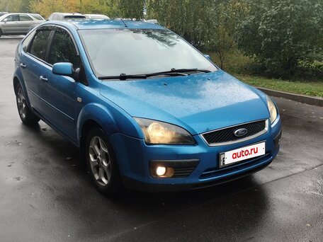 2007 Ford Focus II, синий, 339000 рублей, вид 2