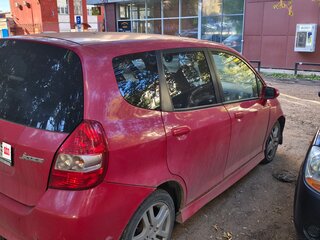 2007 Honda Jazz I Рестайлинг, красный, 550000 рублей, вид 2
