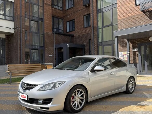 2008 Mazda 6 II (GH), серебристый, 800000 рублей - вид 1
