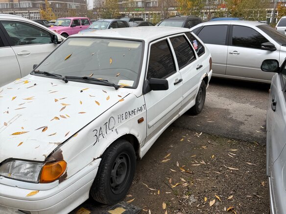 2011 Lada (ВАЗ) 2114, белый, 155000 рублей
