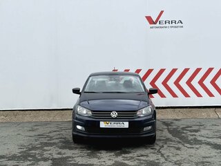 2017 Volkswagen Polo V Рестайлинг, синий, 700000 рублей, вид 4