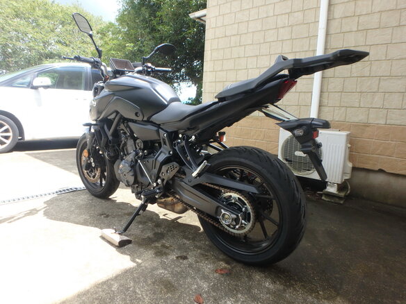 2024 Yamaha MT-07 (FZ-07), чёрный, 970000 рублей - вид 7