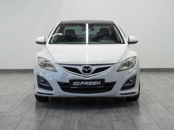 2010 Mazda 6 II (GH) Рестайлинг, белый, 999000 рублей - вид 2
