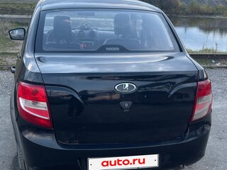 2012 Lada (ВАЗ) Granta I, чёрный, 200000 рублей, вид 3