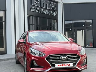 2018 Hyundai Sonata VII (LF) Рестайлинг, красный, 1700000 рублей, вид 1