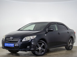 2008 Toyota Corolla AMT X (E140, E150), чёрный, 699000 рублей, вид 3