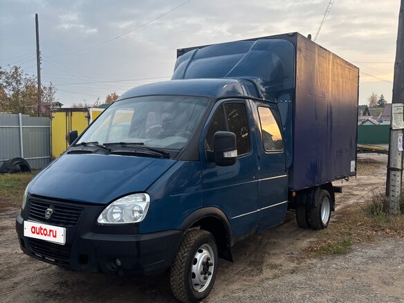 2009 ГАЗ ГАЗель (33023/330273) Фермер, синий, 600000 рублей