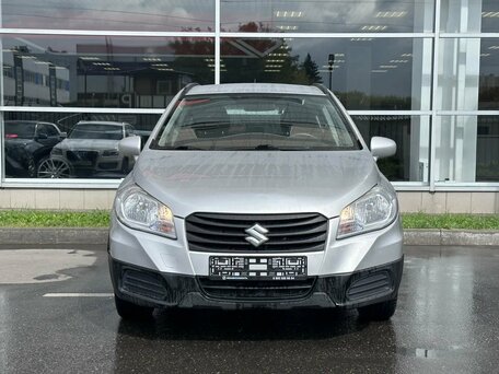 2013 Suzuki SX4 II (S-Cross), серебристый, 1050000 рублей, вид 2