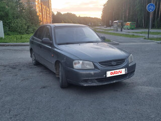 2007 Hyundai Accent ТагАЗ II, серый, 425000 рублей, вид 2