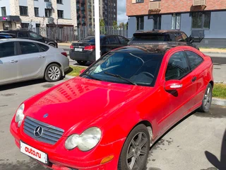 2001 Mercedes-Benz C-Класс 230 II (W203), красный, 350000 рублей, вид 1