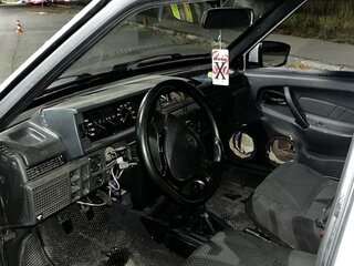 2005 Lada (ВАЗ) 2109, серебристый, 120000 рублей, вид 4