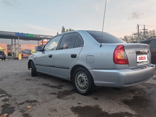 2008 Hyundai Accent ТагАЗ II, серебристый, 290000 рублей, вид 4