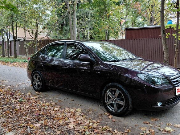 2008 Hyundai Elantra IV (HD), пурпурный - вид 3
