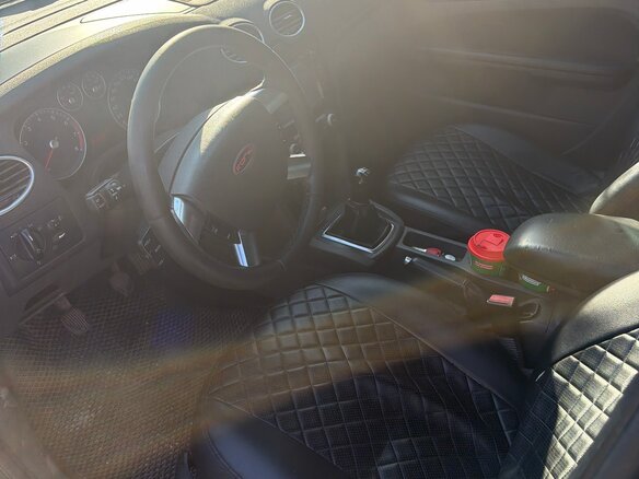 2007 Ford Focus II, чёрный, 315000 рублей - вид 4