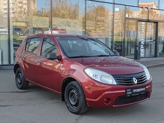 2011 Renault Sandero I, красный, 447000 рублей, вид 3