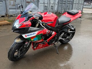 2008 Suzuki GSX-R 600, красный, 549000 рублей, вид 1