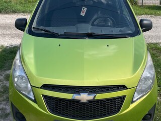 2013 Chevrolet Spark III, зелёный, 590000 рублей, вид 1