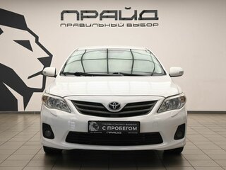 2010 Toyota Corolla X (E140, E150) Рестайлинг, белый, 999000 рублей, вид 2