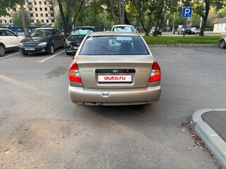2003 Hyundai Accent ТагАЗ II, бежевый, 250000 рублей, вид 4