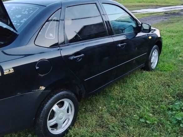 2012 Lada (ВАЗ) Granta I, синий, 170000 рублей - вид 1