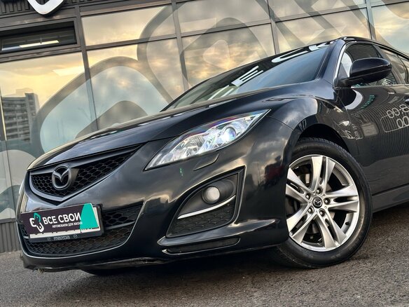 2012 Mazda 6 II (GH) Рестайлинг, чёрный, 917000 рублей - вид 9