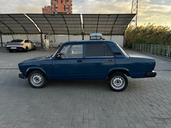 2002 Lada (ВАЗ) 2107, синий, 120000 рублей - вид 2