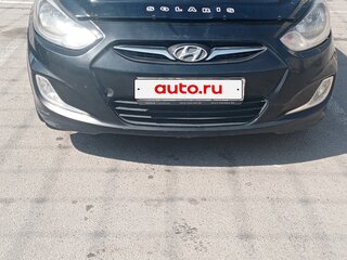 2014 Hyundai Solaris I, чёрный, 820000 рублей, вид 3