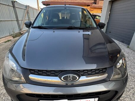 2014 Lada (ВАЗ) Kalina II, серый, 549000 рублей, вид 4