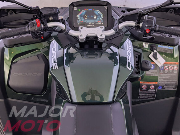 2026 CFMoto CFORCE 800 HO EPS, зелёный, 1439900 рублей - вид 8