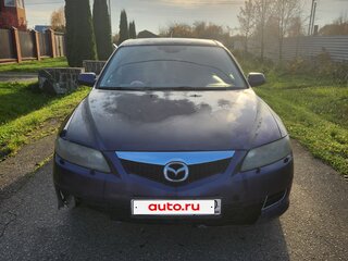 2006 Mazda 6 I (GG) Рестайлинг, синий, 270000 рублей, вид 2