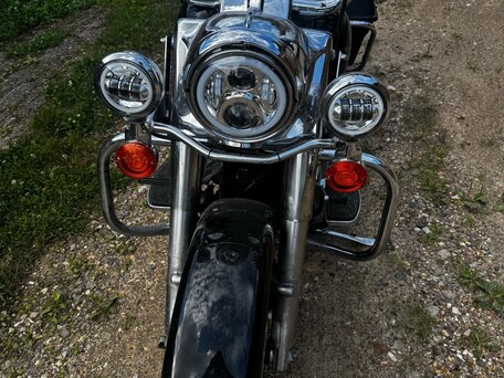 2008 Harley-Davidson Road King, чёрный, 1000000 рублей, вид 2