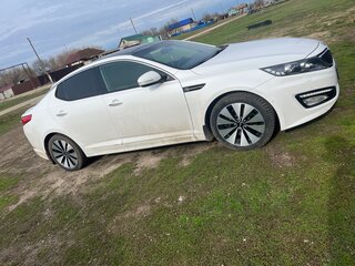 2013 Kia Optima III Рестайлинг, белый, 1600000 рублей, вид 3