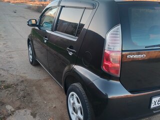 2008 Toyota Passo I (C10), чёрный, 580000 рублей, вид 5